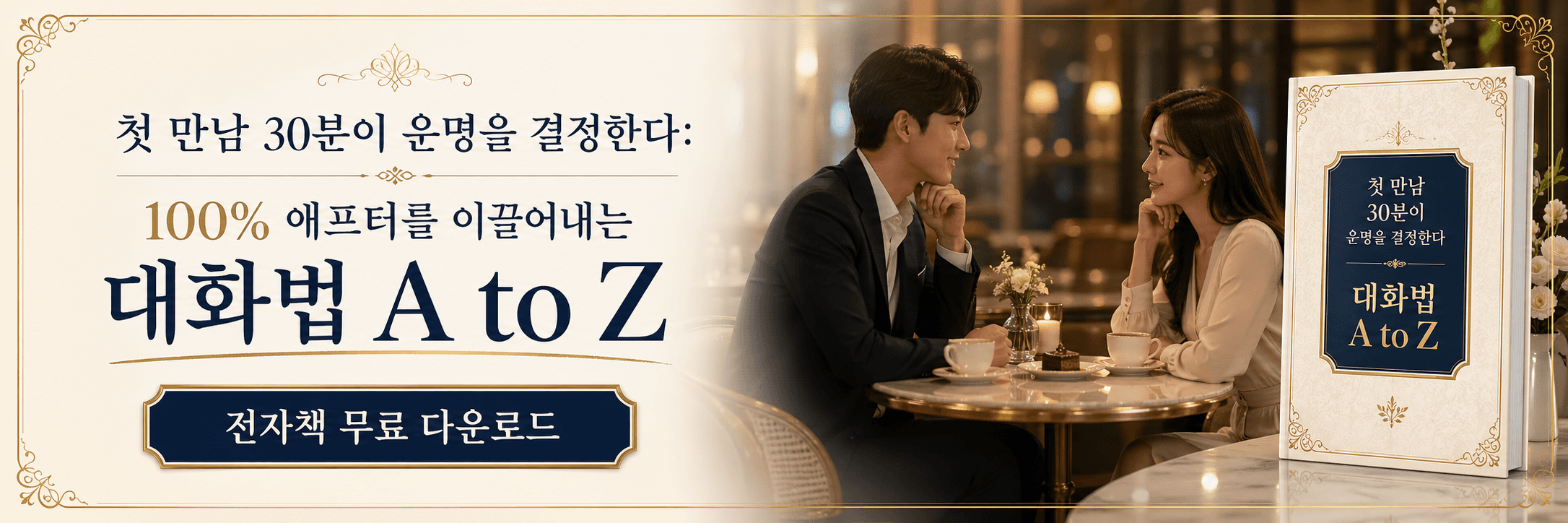 첫 만남 30분이 운명을 결정한다 100% 애프터를 이끌어내는 대화법 A to Z